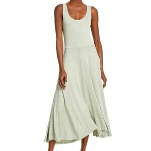 Vince Handkerchief Hem Sleeveless Knit Fit & Flare Dress -NWT